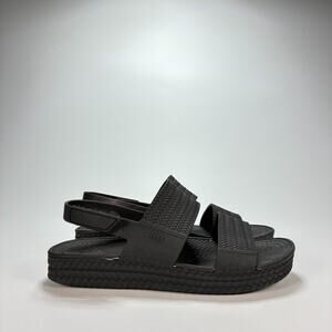 Reef Water Vista Black Lightweight Adjustable Straps Sandals Women's Size 7